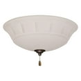 thumbnail image 2 of Emerson LK141BS Grande White Mist Light Fixture in Brushed Steel, 2 of 3