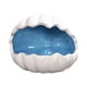 thumbnail image 4 of Nido de cerámica para hámster, cueva, escondite, linda casita para animales pequeños, hábitat para ratones. Azul, 4 of 9