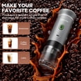 thumbnail image 2 of kejector Portable Coffee Maker Espresso Machine for Travel Nano Car Coffee Maker Compatible with Ground Coffee & Capsule for RV,, 2 of 8