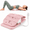 pink, variant on Inflatable Lumbar Decompression Device | Adjustable Back Stretcher with Manual Air Pump | Large Size for Lower Back Pain Relief, Sciatica & Muscle Tension | Blue
