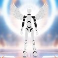 thumbnail image 4 of Figuras de acción multiarticulares Figuras de acción de robots 13 Robot de actividades de cuerpo completo, 4 of 6