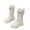 Z06-06White, variant on TBWNWG Fashionable Girls Boots Comfortable Soft Sole Leather Children Footwear for Daily Outdoors and School,Size 8-9 Years