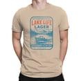 thumbnail image 2 of Lake Life Lager - Easy Drinking Beer Men's T-shirt, 2 of 3