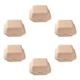 thumbnail image 3 of 25pcs Disposable Meal Prep Containers Degradable Paper Food Takeout Box Eco-friendly Square Doggy Boxes, 3 of 8