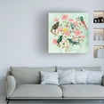 thumbnail image 3 of Melissa Wang 'Minty Chinoiserie II' Canvas Art, 3 of 3