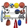 thumbnail image 1 of LynkÂ® Sports Rack Organizer Gear Storage-Black, 1 of 5
