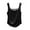 Black, variant on biudgviw Sleep Shirt for Women U Neck Pajamas Tank Top Sleeveless Crop Sleepwear Soft Solid Color Casual Loungewear Tee
