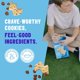 thumbnail image 3 of Cookie Variety Pack - Healthy Cookies, Dairy Free Cookies, Vegan Friendly, Plant Based Snack for Kids - Chocolate Chip & Birthday Cake - 2 Boxes (16 Pouches), 3 of 5