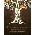 thumbnail image 3 of DECORARTS - Family Tree Personalized canvas prints Artwork, includes family members Names, Customized Gifts for Anniversary, Wedding, Birthday or family reunion celebration. Framed size: 22x16, 3 of 7