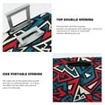 thumbnail image 3 of Pofeuu Geometric Elements Print Luggage Suitcase Cover Protector Luggage Washable Covers Aesthetic for 18/24/28/32 inch Luggage（No luggage included）-Medium, 3 of 7
