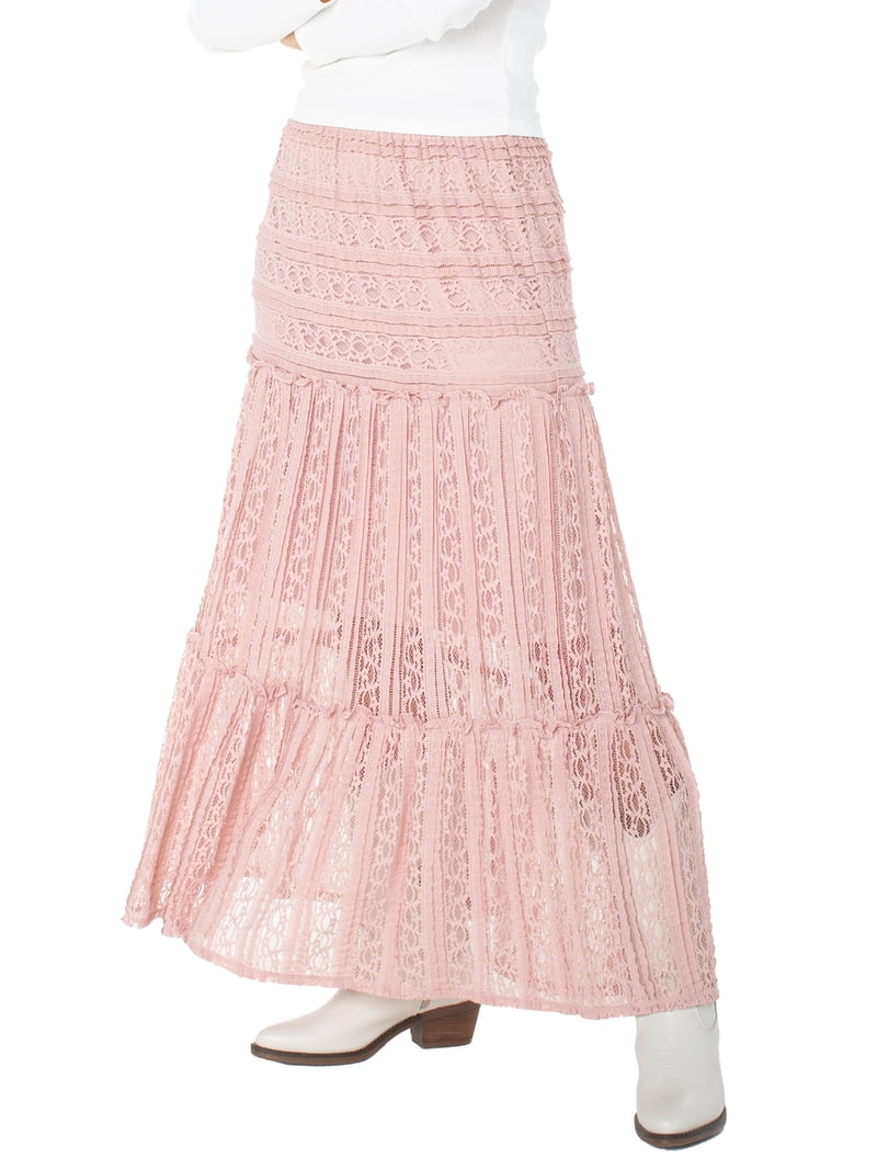 スカート herlipto rosa lace tiered skirt herlipto rosa lace tiered skirt 【公式通販】
