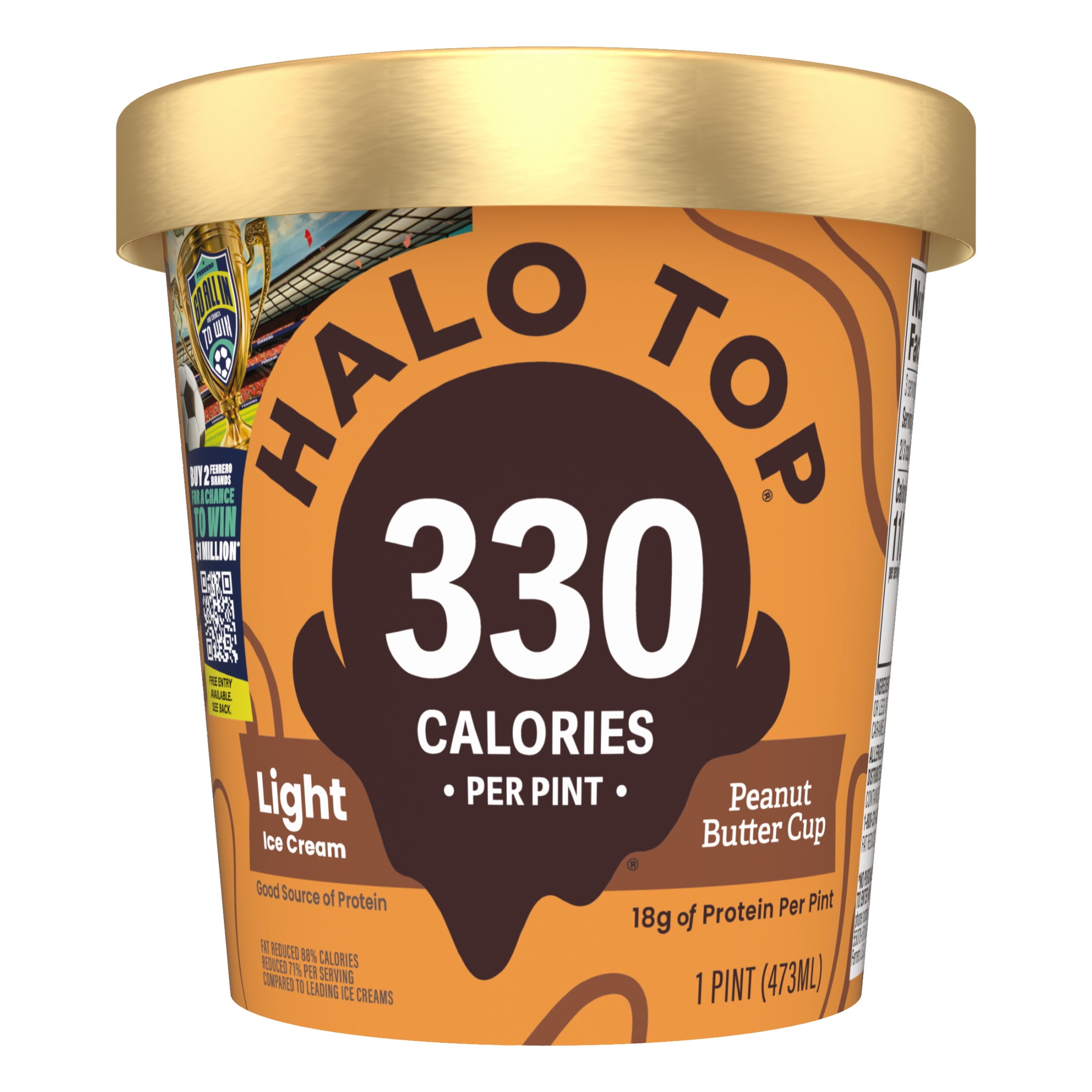 Halo Top Peanut butter cup ice cream