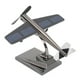 thumbnail image 4 of Hélices giratorias de avión Solar, aleación de Zinc, plástico, fácil montaje, avión con energía Solar para coche, mesa y oficina, 4 of 5