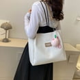 thumbnail image 6 of ZPAQI Modern Spacious Shoulder Bag PU Handbag for Students and Daily Commuters, 6 of 21