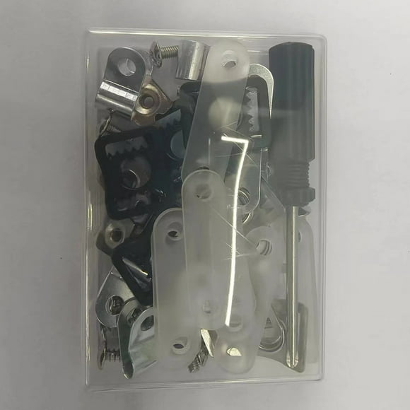 1 Box Helmet Visor Clips Chin Buckle Goalkeeper Neck Guard