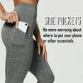 thumbnail image 3 of FITTOO Women Yoga Capris High Waist Tummy Control Pockets Workout Running Fitness Leggings, 3 of 6