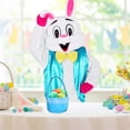 thumbnail image 6 of Alaiyaky Easter Bunny Costume Adult, Rabbit Costume with Vest Rabbit Bow Tie, Rabbit Onesie Costume for Easter Fancy Dress Costume, 6 of 10