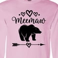 thumbnail image 4 of Inktastic Meemaw Bear Grandma Gift Long Sleeve T-Shirt, 4 of 5