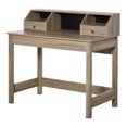 thumbnail image 1 of HOMCOM Modern Computer Desk with Drawers and Shelves, Study Writing Table, 1 of 10