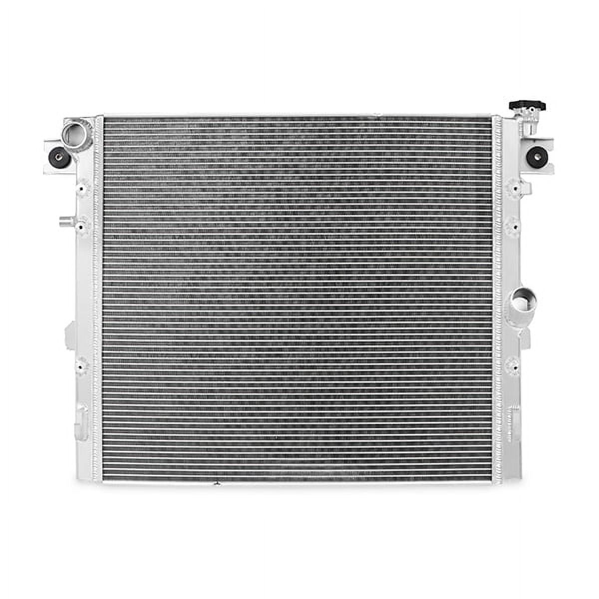 Mishimoto MMRAD-WRA-07V2 Aluminum Radiator, Compatible with Jeep Wrangler JK, 2007-2017, Silver