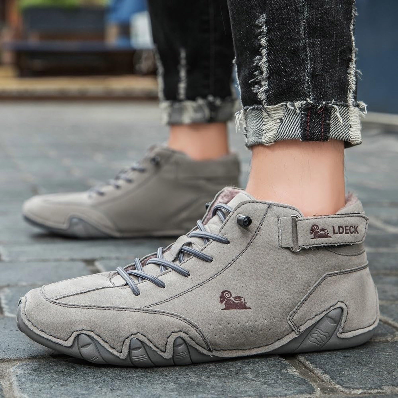 GDREDA Chaussures de Conduite pour Hommes Chaussures de - Main Image