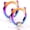 2 Colorful Cat, variant on Cat Phone Ring Holder - EI Sonador Clear Cell Phone Ring Holder Transparent Stand Finger Grip