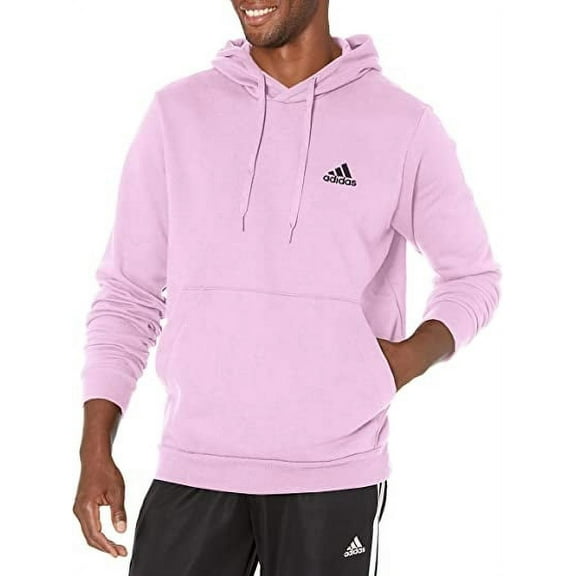Adidas BLISS LILAC/BLACK Men's Feel Cozy Hoodie, US 2X-Large