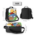 thumbnail image 2 of Winnie Bear P-ooh Lunch Bags Portable Insulated Lunch Box Tote Bag Cooler Office Picnic, 2 of 9