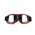 thumbnail image 2 of SPRING PARK 12 Colors Unisex Vintage Foldable Biker Helmet Goggles Motorbike for Harley Davidson Motorcycle, 2 of 7