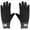 Black, variant on Weloille Womens Windproof Wrist Warm Gloves Winter Mittens Driving Ski Glove