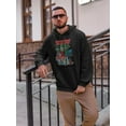 thumbnail image 2 of Rat Fink Surfink Safari Hoodie Men -T-Line Designs, Male x-Large, 2 of 4