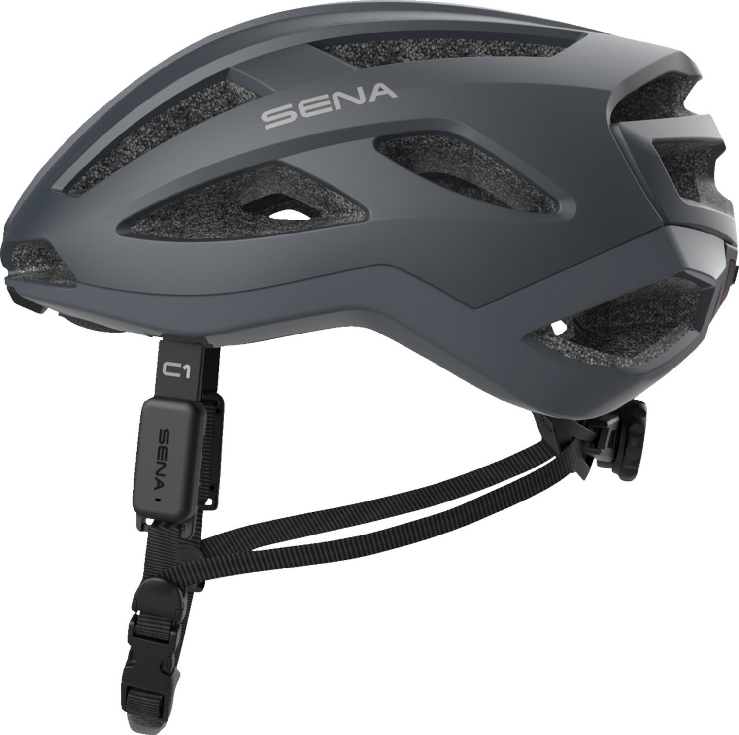 SENA C1 Smart MTB Mountain Bike Helmet Matte Gray MD - Walmart.com