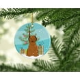 thumbnail image 2 of Carolines Treasures BB4207CO1 Merry Christmas Tree Briard Brown Ceramic Ornament, 2 of 2
