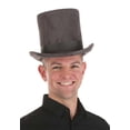 thumbnail image 2 of Grey Top Hat, 2 of 5