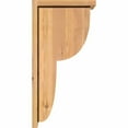 thumbnail image 3 of 7 1/2"W x 12"D x 24"H Crestline Smooth Corbel w/Backplate, Western Red Cedar, 3 of 9