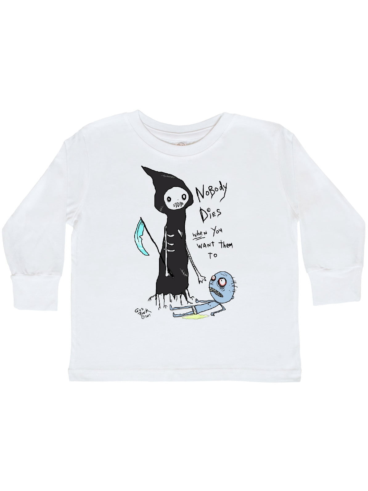 Inktastic Nobody Dies Toddler Long 