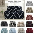 thumbnail image 1 of Dsseng Stretch Spandex Sofa Slipcover for Loveseat  Red Flower Medium, 1 of 6