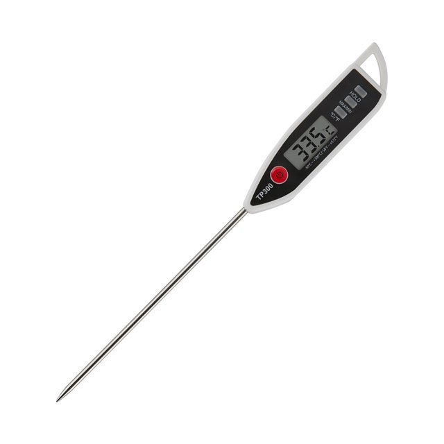Pedty Thermometer,1x food thermometer,Meat Thermograph With Probe Kitchen Instant Read Food Thermograph For Cooking Baking Liquids Confectionery Barbecue And Air Fryer Food Thermograph