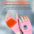 thumbnail image 3 of Wiher Electric Heated Gloves,Fingerless Hand Warmers for Women and Men,3 Temperature Settings,360-Degree Rapid Heating,for Winter Cold Weather (Pink), 3 of 9