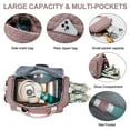 thumbnail image 4 of Gynky Travel Duffle Bag Weekender Bags for Women with Shoe Compartment Carry on Overnight Bag with Toiletry Bag Hospital Bag for Labor and Delivery Weekender Overnight Bag for Trave Sport Hospital, 4 of 9
