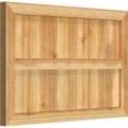 thumbnail image 3 of 32 1/4"W X 21"H Timbercraft Six 5 3/8" Boards Framed Board-N-Batten Shutters, Rough Sawn Western Red Cedar (Per Pair), 3 of 13