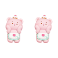 thumbnail image 1 of Oso Llavero Lindo Adorable Juguete Suave para Regalos Cumpleaños () Rosa, 1 of 4