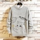thumbnail image 4 of Suéter con estampado de gato de dibujos animados japonés VERSMA Harajuku para hombre y mujer, suéteres navideños de punto vintage holgados de otoño para hombre, talla grande 5XL, 4 of 5