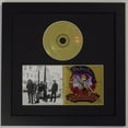thumbnail image 2 of Cd Frame for Cd Disc and Double Booklet Frame Featuring a Black Mat Design and Solid Wood Black Frame, 2 of 3