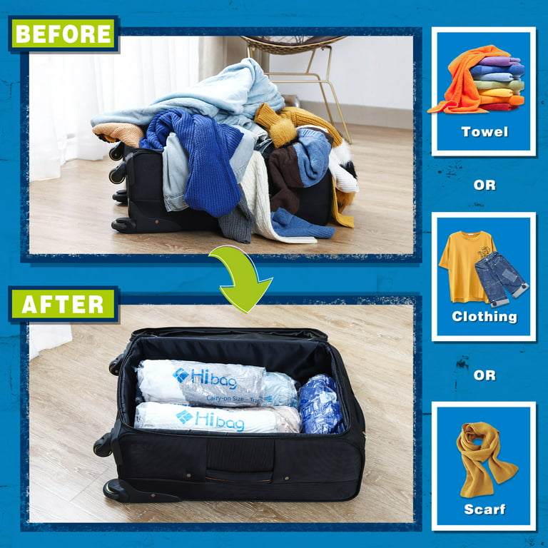 Vacuum Bags for Travel - Packing with Vacuum Bags. 