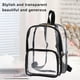 thumbnail image 5 of RKSTN Transparent packets Transparent Large Capacity New Shoulders Student Backpack Pvc Transparent Backpack Wind, 5 of 6