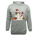 thumbnail image 5 of PNTUTB Men's Casual Solid Color Styling Christmas Graphic Print Long Sleeve Hoodie Drawstring Pullover Sweatshirt with Pocket, 5 of 6