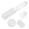 thumbnail image 4 of Unique Bargains 4 Pcs Fingernail Cleaner Nail Brush Fingernail Cleaning Tools Manicure Brush with Plastic Handle Clear, 4 of 8