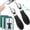 2PCS/Black, variant on Eagle Beak Beveled Nail Clippers, Ergonomic Long Handle Wide Jaw Opening Anti-Splash Slanted Nail Clipper,for Thick Nails,Seniors,Ingrown