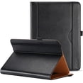 thumbnail image 1 of Funda para tablet ProCase Universal de 9 a 10,1 pulgadas con soporte para bolígrafos, color negro, 1 of 7